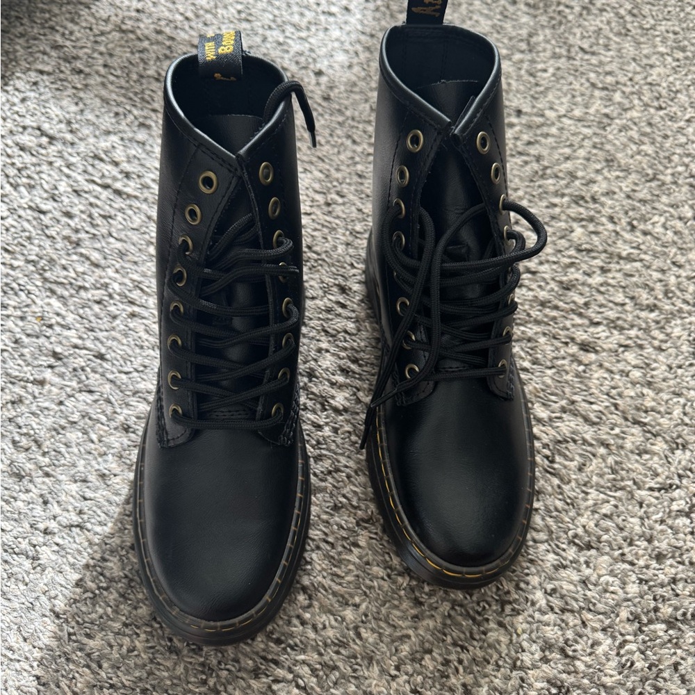 Dr. Martens Black Lace-Up Boots